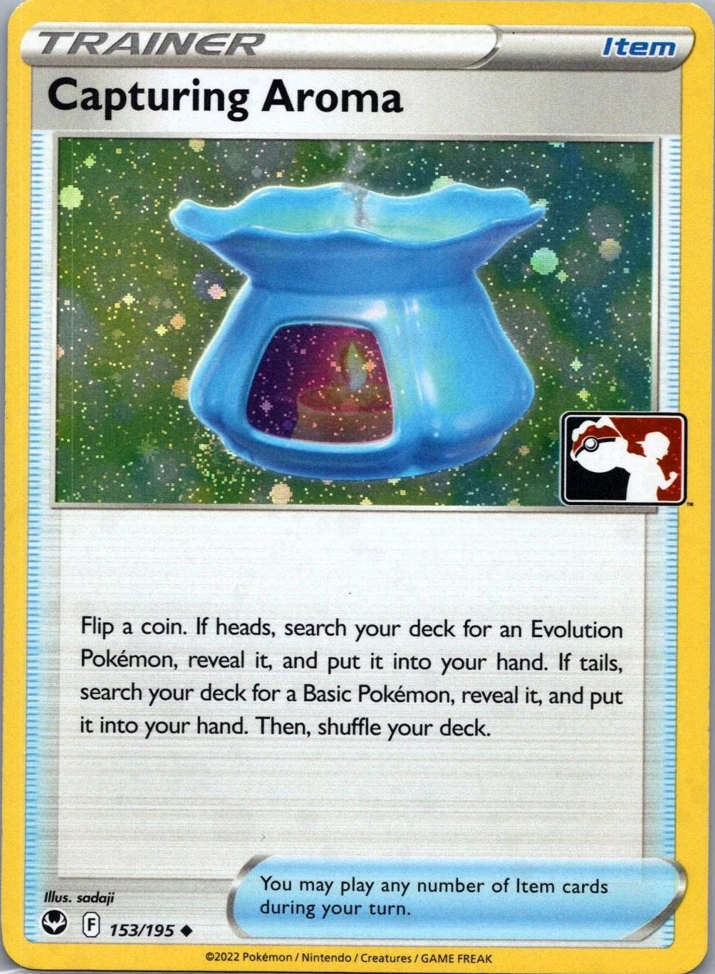 Silver Tempest Capturing Aroma [Prize-Pack-Holo] Pokémon card